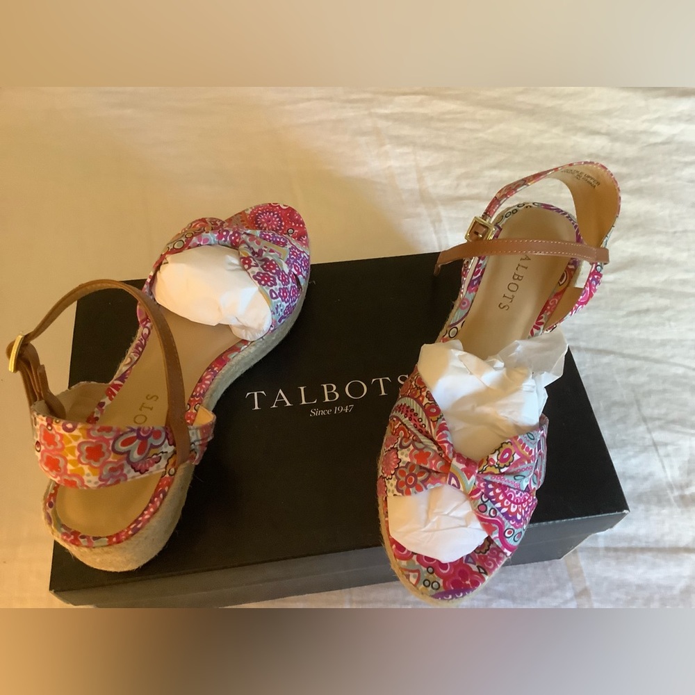 Talbots Paisley Sandals